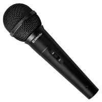 микрофон Defender MIC-129  черн для караоке 5м кабель 73дБ