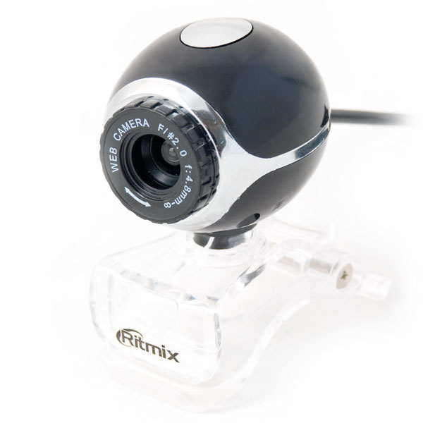 Камера д/видеоконференций Ritmix RVC-015M (USB2.0, 1.3Mп, 30 кадр/сек, микрофон Windows XP/Vista/7)