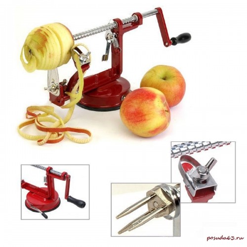 Яблокочистка Apple-Peeler-corer-slicer