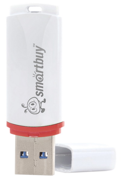USB2.0 FlashDrives16Gb Smart Buy Crown White
