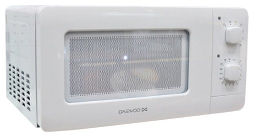 Микроволновка  Daewoo KOR-5A07W белая (15л, мех, 500Вт)