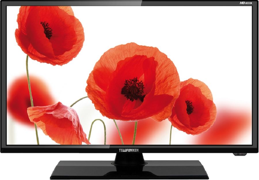 LCD телевизор  Telefunken TF-LED19S14T2 черный (18,5",1366*768, цифр DVB-T/T2/C, USB(MKV))