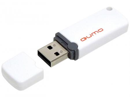 USB2.0 FlashDrives64 Gb Qumo Optiva 02 White белый