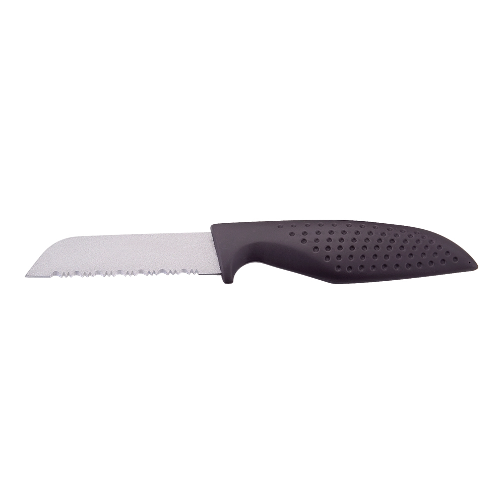Нож MARTA MT-2865  PARING волнистое лезвие 8,5см 0,8мм, для овощей, титан покр (12/уп)