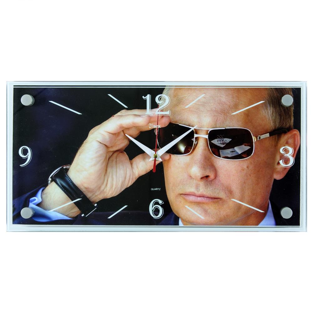 Часы настенные СН 1939 - 887 Путин прямоугольн (19x39)