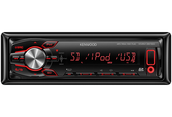 Авто магнитола  KENWOOD KMM-361SD  (MP3/WMA)