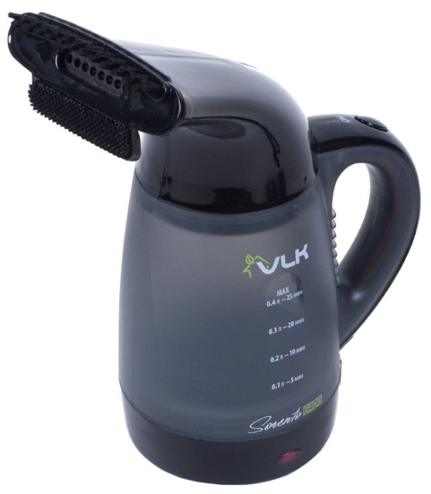 Отпариватель VLK Sorento 6400 с насадкой для чайника, черный