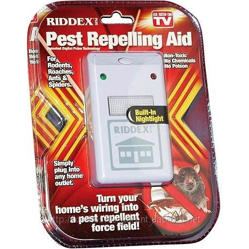 отпугиватель грызунов и насекомых Riddex Pest Repeller Aid TP