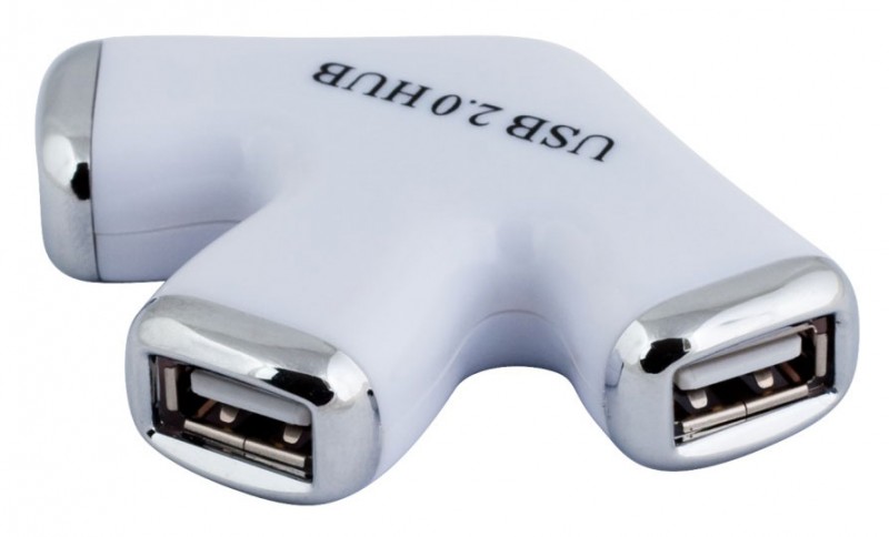 USB разветвитель PC PET 3-port USB2.0 (Paw)