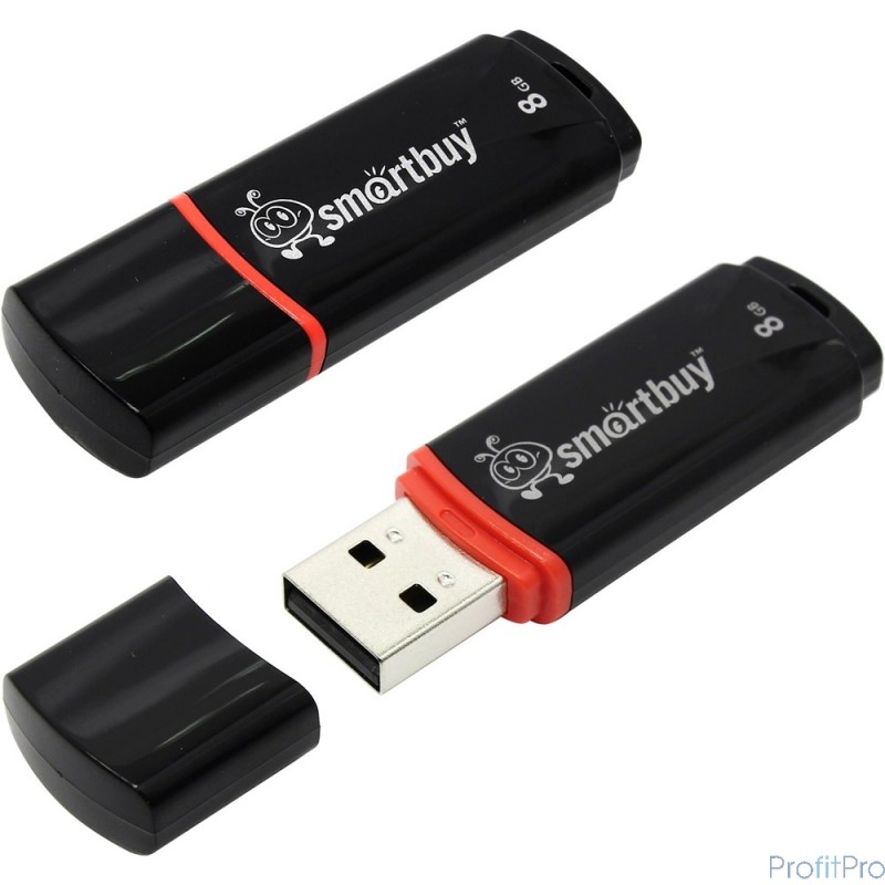 USB2.0 FlashDrives16Gb Smart Buy Crown Black