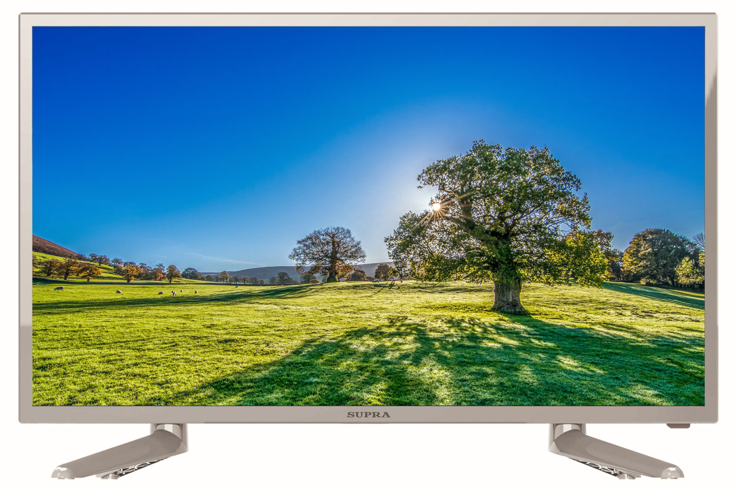 LCD телевизор  SUPRA STV-LC32ST3001W SMART серебр (32" LED HDReady DVB-T/ DVB-T2 USB, 2*6Вт)