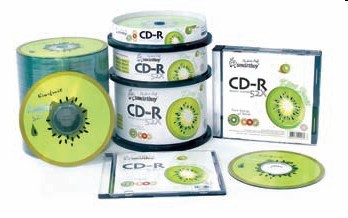 диск Smart Buy CD-R 52x, Cake (10) Fresh-Kiwifruit