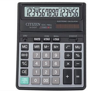 калькулятор Citizen SDC-760N 16разр/2 пит) 159 x 204 мм