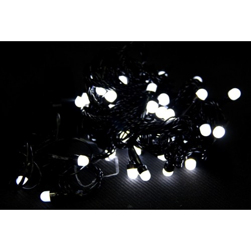 Эл.гирл. светодиод.100 LED (шарики, белые) LED-8032
