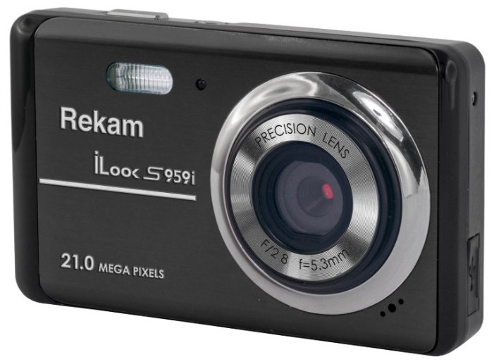 Фотоаппарат Rekam iLook S959i чёрный 21Mp 3" 720p SDHC Li-Ion