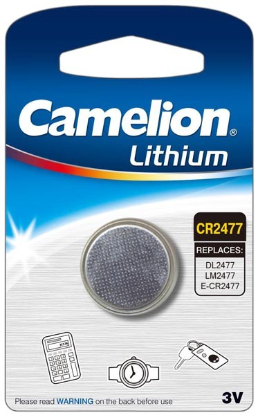 Бат CR-2477    Camelion BP-1 (уп.10шт.)