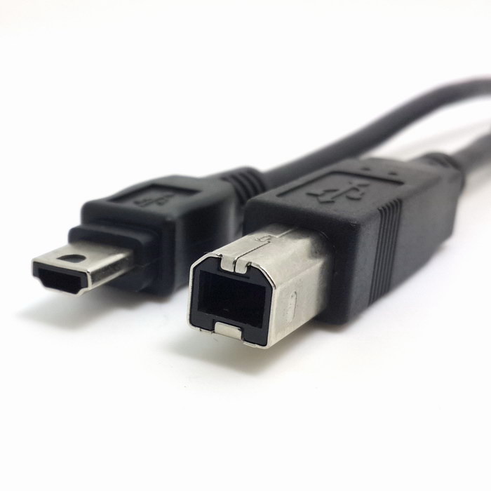 Кабель USB B- mini USB B Нетко, 1.5м черн, для зарядки и передачи данных черный тип 1.1 блистер