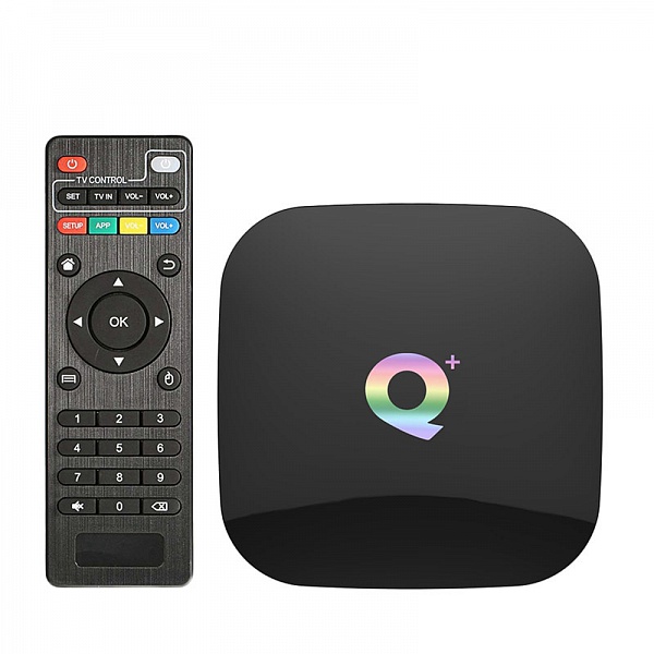 ТВ приставка Смарт Орбита OT-DVB22 (Q+) (Cortex A53, Android9,0, 4Гб, Flash 32ГБ, Wi-Fi)