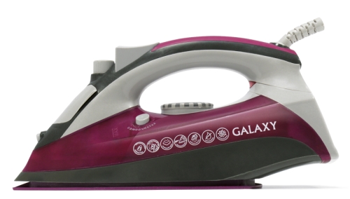 Утюг Galaxy GL 6120 (2400Вт, керам покр, антикапля, самоочистка) 6/уп