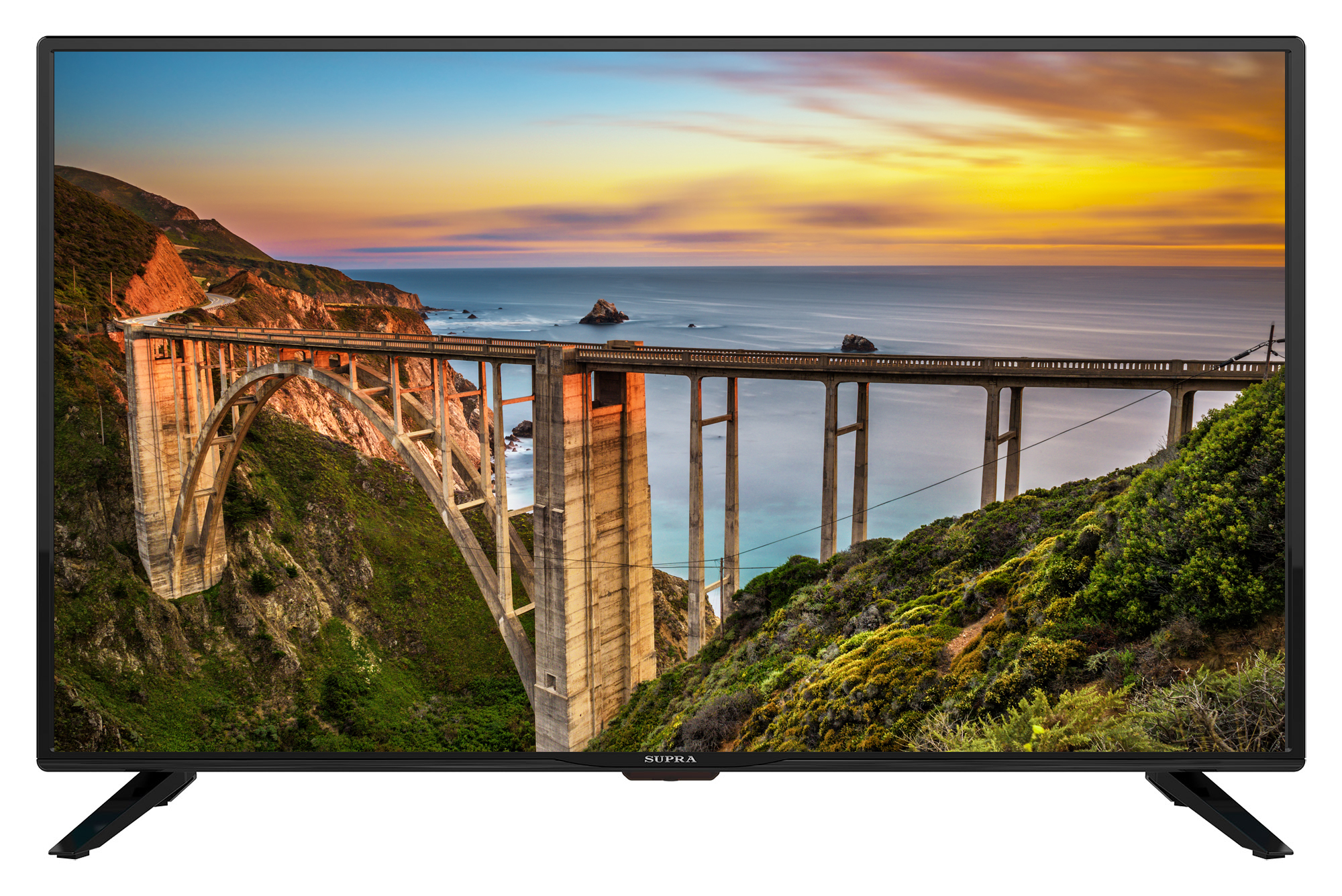 LCD телевизор  SUPRA STV-LC39LT0085W чёрн (39" LED HDReady DVB-T/ DVB-T2 USB(видео MKV) HDMI 2*5Вт)