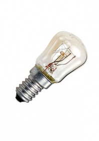 Лампа  для холодильников РН -15Вт  E14 CL прозрачн., инд.уп./50шт./ (00235)