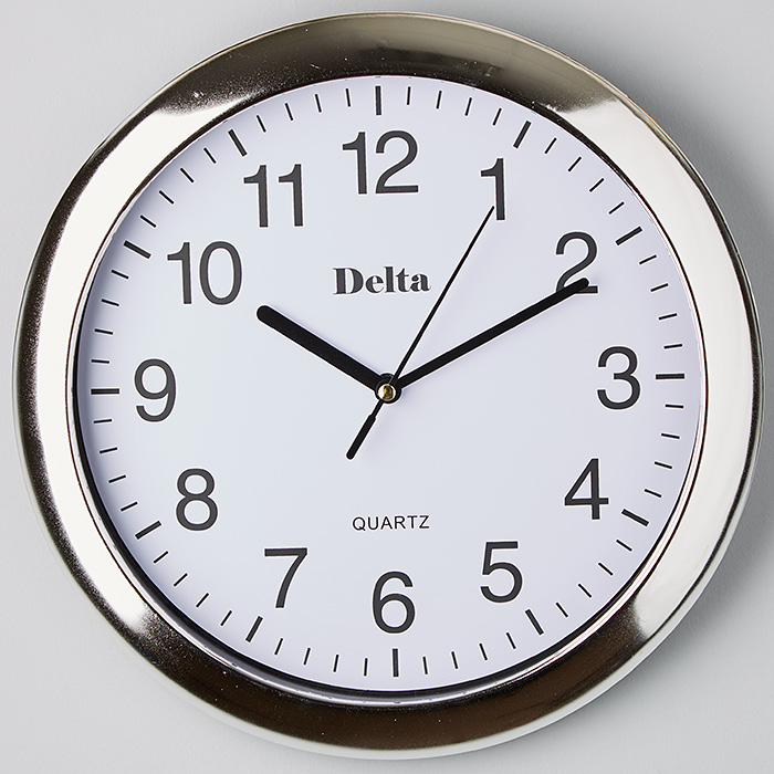 Часы настенные DELTA DT7-0003 27,3*27,3*4,2см (20/уп)