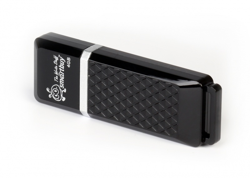 USB2.0 FlashDrives32 Gb Smart Buy  Quartz series Black