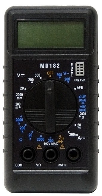 Мультиметр MD182 (цифр+тест)