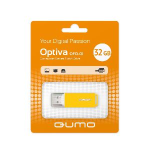 USB2.0 FlashDrives32 Gb Qumo Optiva 01 Orange  оранжевый