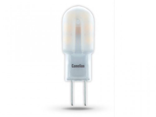 Эл. лампа светодиодная Camelion LED-JC-2.5W-SL/845/G4 (2.5Вт 12В, аналог 25Вт AC/DC) уп.1/10/100