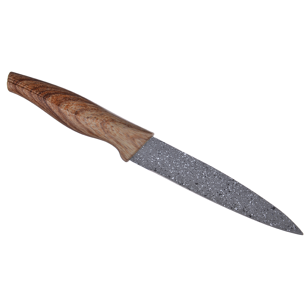 Нож Алмаз кухонный универсальный 12,7см, нерж.сталь с антиналипающим покрытием