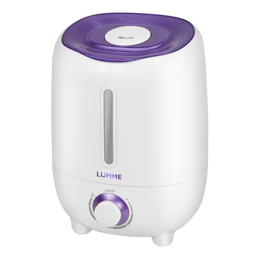 Увлажнитель LUMME LU-1556 фиолетовый чароит (ультразвук, 2,5 л, 240мл/час, 24 м2, 10 часов)