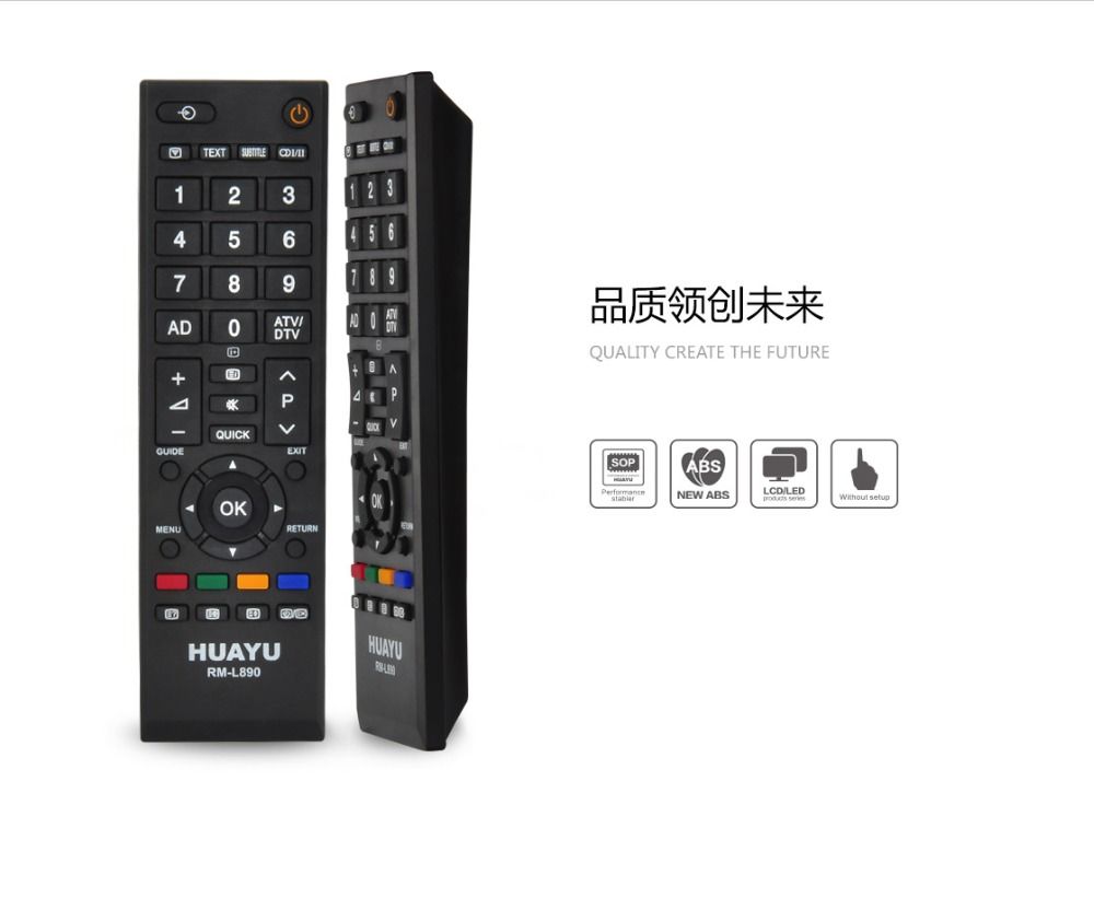 пульт ду Универсальный для"Toshiba" RM-L890 корпус CT-90329 LCD