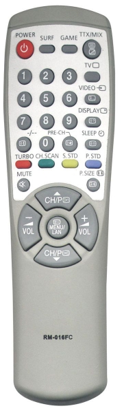 Пульт ТВ универсальный NVTC RM-016FC (LCD/LED Samsung)