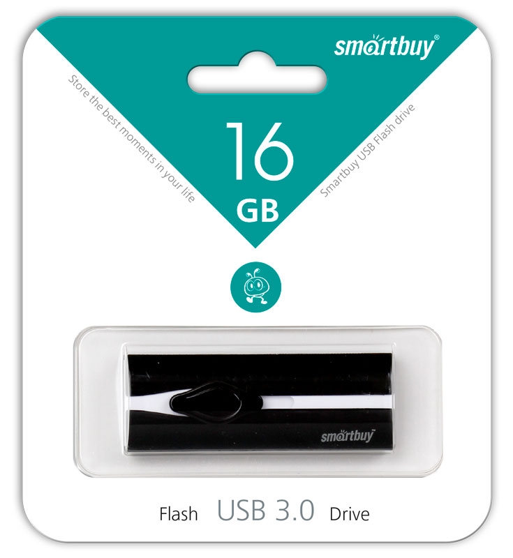 USB2.0 FlashDrives16Gb Smart Buy Comet White