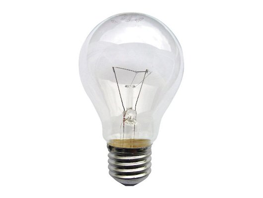 Эл. лампа  ЭРА А50 60Вт 230-240V Е27 (Эл.лампа накаливания,прозрач.,в гофре 100уп.) (52772)