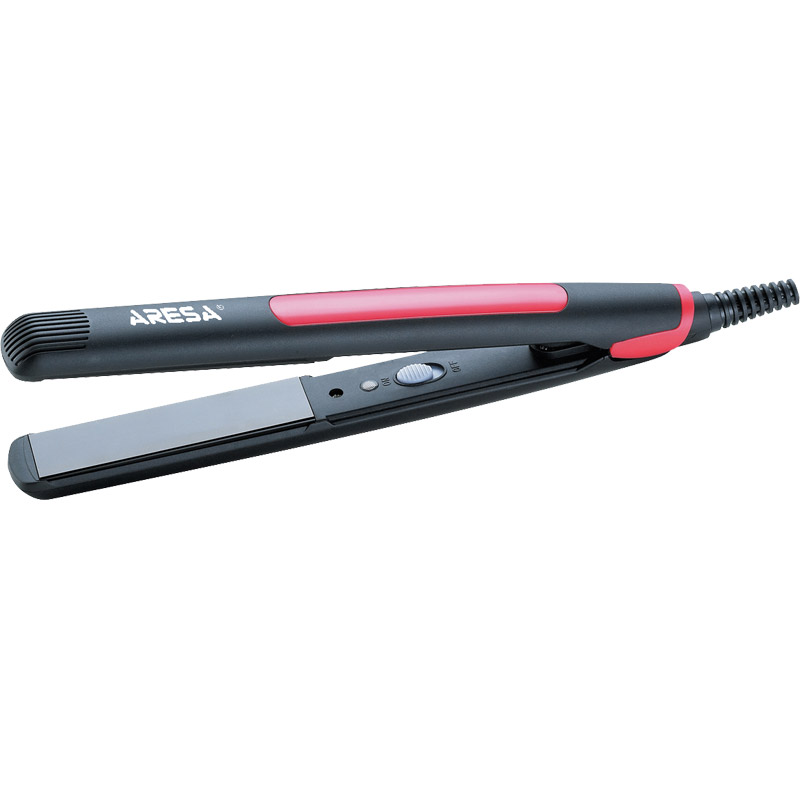 Щипцы для волос  Aresa AR-3302 черн-розов (30 Вт, керам покр)