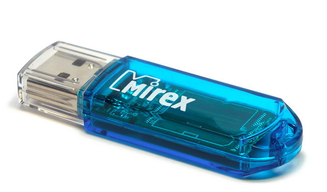 USB2.0 FlashDrives 8Gb Mirex ELF BLUE