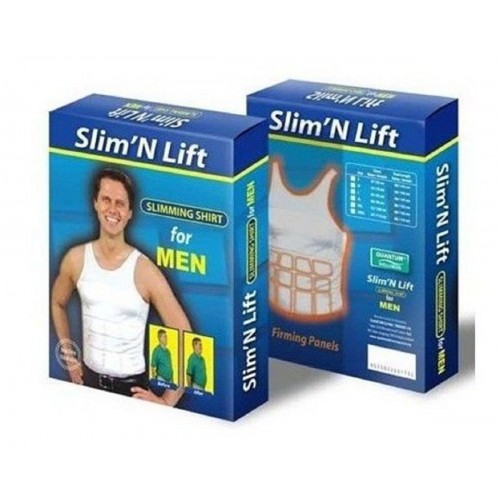 Корректирующее мужское белье SLIM N LIFT белое размер М