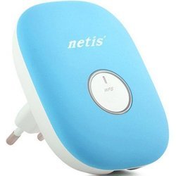 усилитель сигнала  Wi-Fi NETIS E1+ BLUE 300MBPS