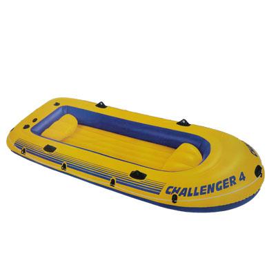 Лодка надувная Challenger 3 Set 3 камеры, 295x137x43см, до 300кг, весла/насос/2 подушки INTEX 68370