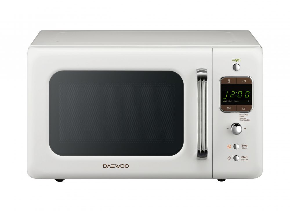 Микроволновка  Daewoo KOR-6LBRW  белая (20л, электронное управление, 800Вт)