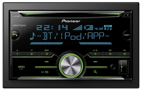 Авто магнитола  PIONEER FH-X730BT (2DIN CD/USB/FM/AM)