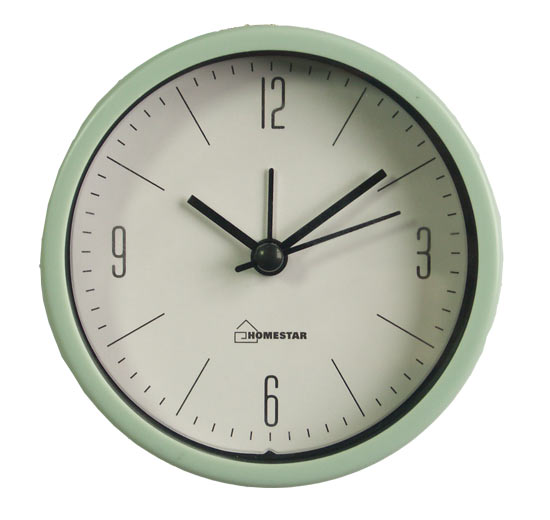 Часы будильник HOMESTAR HC-01 круглый, р 9.2*3.3 см