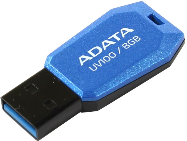 USB2.0 FlashDrives 8Gb ADATA UV100 blue