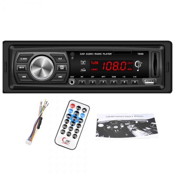 Авто магнитола  MP3 Орбита 1044 (радио,USB,SD)