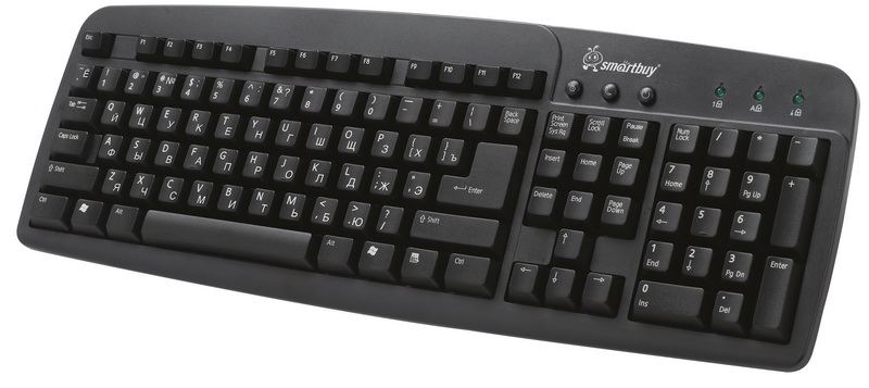 Клавиатура SmartBuy 108 USB Black (SBK-108U-K)