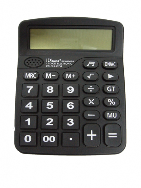 Калькулятор Kenko KK-837-12А (12 разр.) настольный