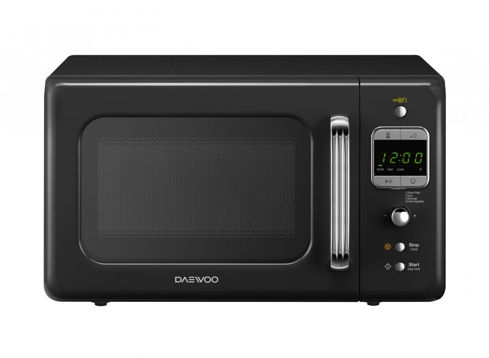 Микроволновка  Daewoo KOR-6LBRB чёрн (20л, электронное управление, эмаль, 800Вт)