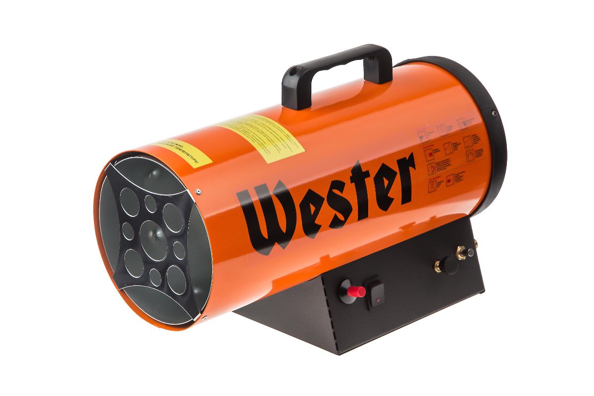 Тепловые пушки газовые WESTER TG-20000  20кВт 340м3/ч 1,09кг/ч 175м2